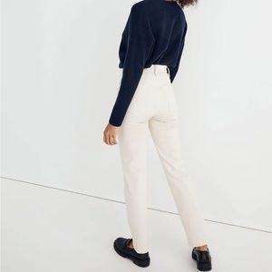 Madewell Perfect Vintage Straight Jean in Vintage Canvas Wash size 25
